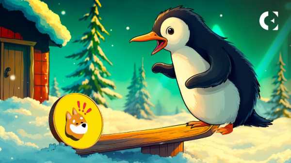 PENGU переворачивает BONK, становясь крупнейшей мем-монетой Соланы