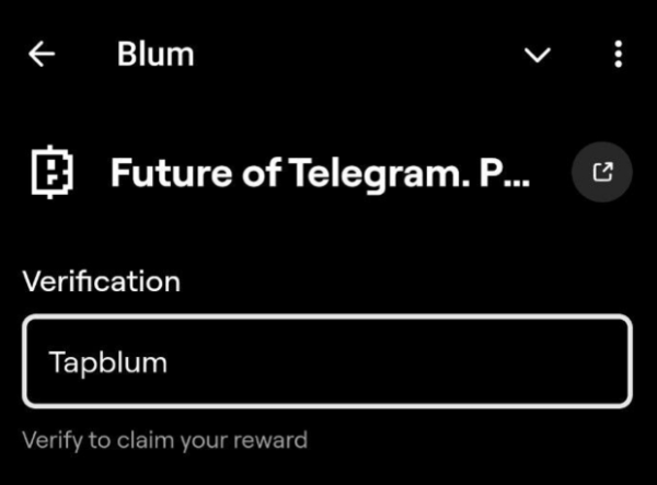 Новые Коды в Игре Blum 25 Декабря