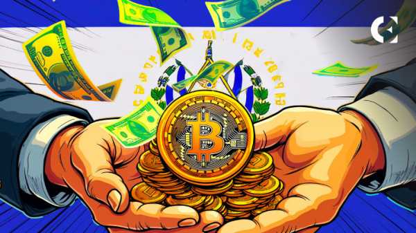 Рост национального резерва Сальвадора приближается к 6000 биткоинов