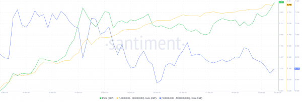 XRP осталось 16% до ATH, но киты могут стать проблемой