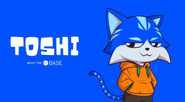 
                    Мемкоин в сети Base Toshi вырос на 130% после заявления о листинге на Coinbase                