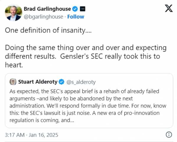 SEC подала апелляцию на решение по делу Ripple: что ждет XRP?
