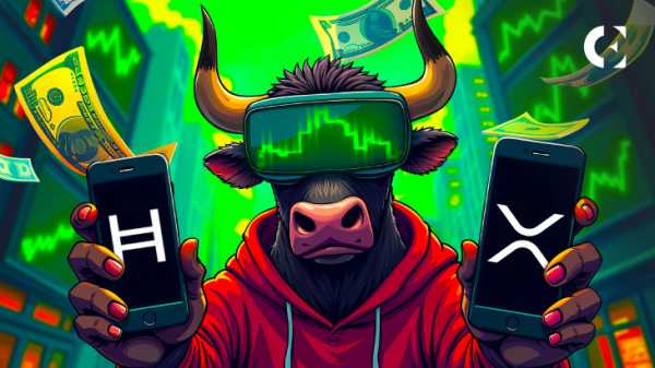 XRP и HBAR независимо друг от друга готовятся к масштабным ралли — аналитик