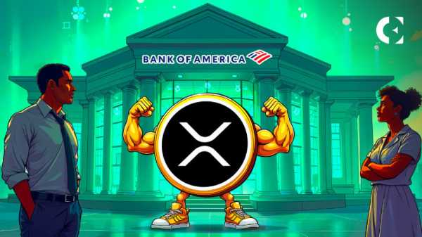 Bank of America рассматривает блокчейн: может ли XRP Ripple быть в его планах?