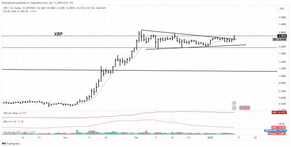 Питер Брандт называет XRP «лидером стаи» на фоне 10%-го роста