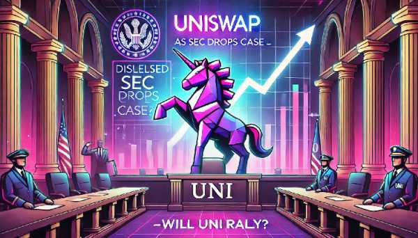 Uniswap побеждает, так как SEC прекращает дело — сможет ли UNI подняться?