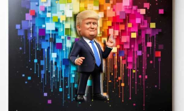 TRUMP теряет популярность число упоминаний упало на 92%