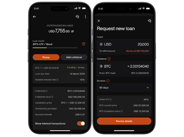 Xapo Bank кредиты в USD для долгосрочных держателей биткоина