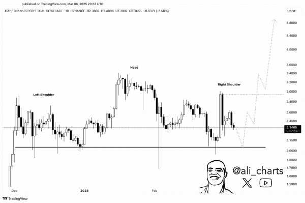 
                    Али Мартинес прогнозирует токену XRP рост до максимума $5                