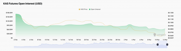 Токен Kaspa (KAS) взлетел на 14+%: что стоит за ростом
