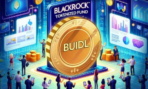 Токенизированный фонд BlackRock «BUIDL» утроился за 3 недели, в то время как биткоин застопорился