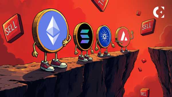 Проверка цен на криптовалюту: ETH, SOL, ADA, AVAX в зоне обвала рынка