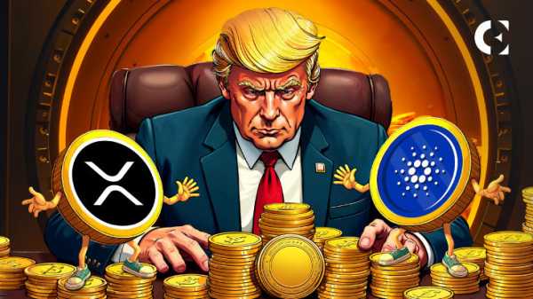 Трамп задействует XRP и ADA для создания крипторезерва США, Ripple и Cardano наконец-то нашли общий язык