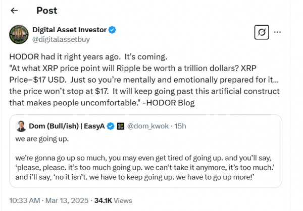 Цена XRP: от взлетов на Луну до судебных исков, дебаты продолжаются