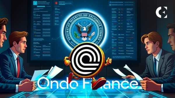 Токен ONDO преодолевает сопротивление в 1 доллар, поскольку Ondo обсуждает правила RWA с SEC