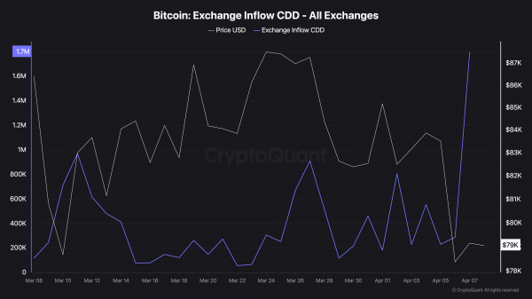 Долгосрочные держатели биткоина (BTC) активизировались