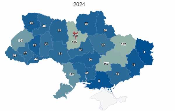 Более 2100 украинских чиновников задекларировали криптовалюты в 2024 году