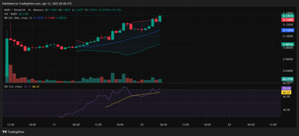 Прогноз цены BABY: Babylon вырос на 72% после листинга на Binance и Bitget