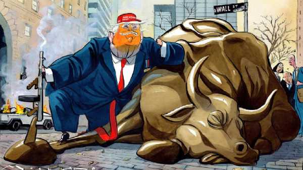 Тарифы Трампа обрушили биткоин: когда ФРС включит печатный станок?