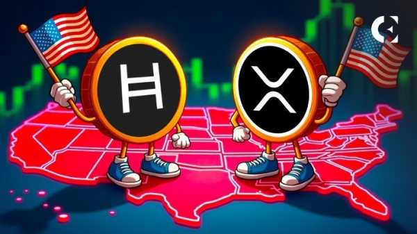 XRP и HBAR — американские криптотитаны, но один из них все еще недооценен