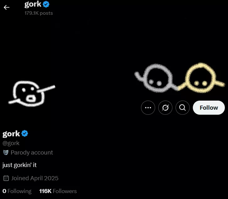 Илон Маск запампил «gork-токены»