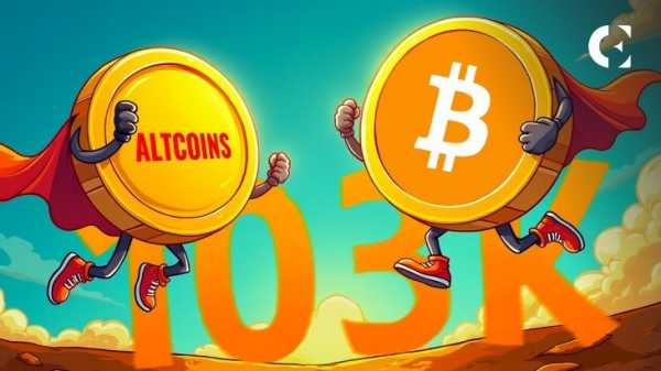 Биткоин держится выше $103 тыс., но альткоины начинают сопротивляться