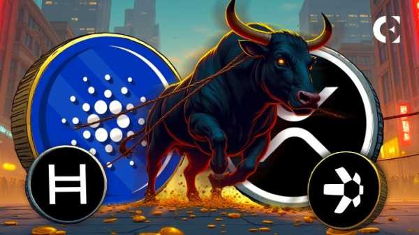 Внимательно следите за XRP, ADA, HBAR, QNT, поскольку биткоин входит в режим коррекции