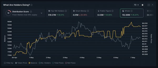 Какие криптовалюты покупают киты перед заседанием FOMC