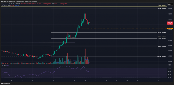 Рост DOGE на 46%