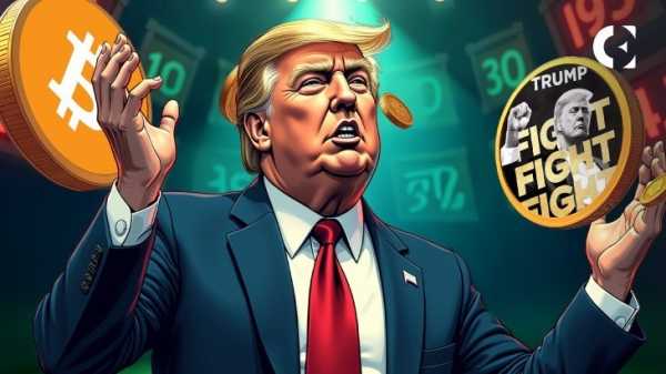 Токен TRUMP подвергается этическому расследованию, цена рухнула с $75 до $11