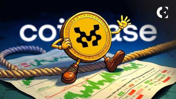 Цена MOVE упала на 20% после того, как Coinbase планирует провести делистинг 15 мая