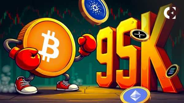 Биткоин борется за $95 тыс.: вырастут ли альткоины на фоне снижения доминирования?