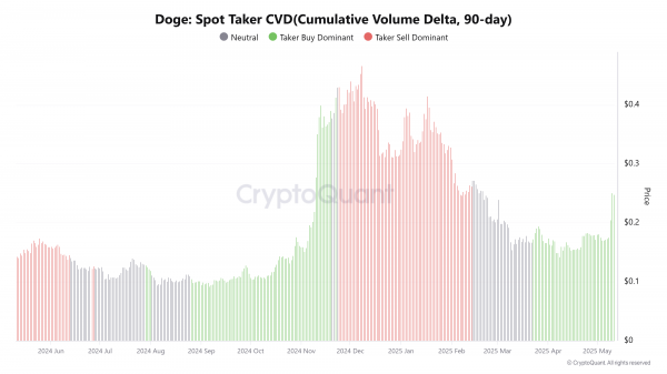 Трейдеры Dogecoin прогнозируют рост цены DOGE на 180%, если рост биткоина продолжится