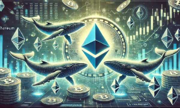 Киты и акулы Ethereum продолжают скупать ETH, розничные трейдеры обналичивают средства