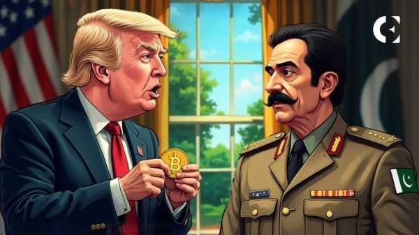 Трамп принимает главнокомандующего армией Пакистана на редкой встрече по криптовалюте в Белом доме