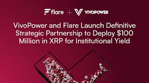 Компания VivoPower разместит XRP на сумму 100 млн на блокчейне Flare для получения доходности