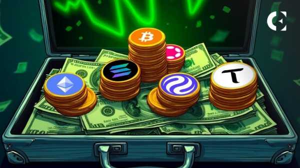 Цена криптовалюты сегодня: BTC, ETH, SOL, TAO, INJ, DOT начинают неделю в зеленой зоне