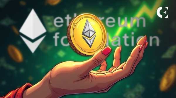 Агрессивные действия Ethereum Foundation вызывают удивление, поскольку рынок ожидает сопротивления в $2700