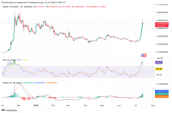 Прогноз цен Stellar (XLM) на 2025, 2026, 2027, 2028-2030 годы