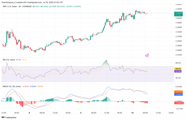 Прогноз цены XRP (XRP) на 11 июля