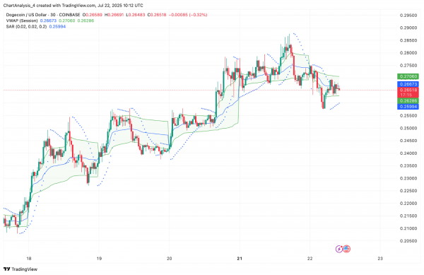 Прогноз цены Dogecoin (DOGE) на 23 июля