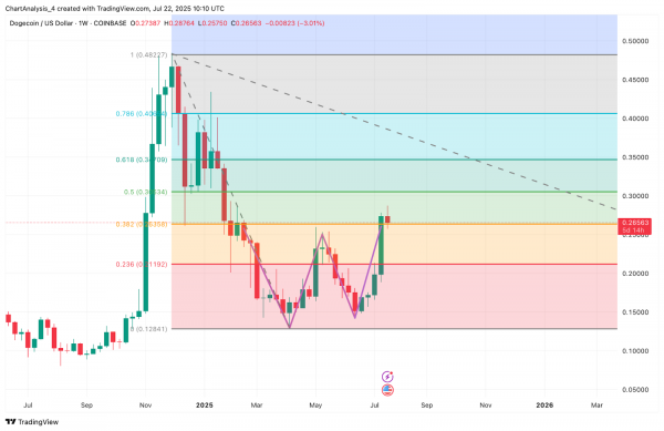 Прогноз цены Dogecoin (DOGE) на 23 июля