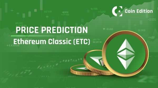 Прогноз цены Ethereum Classic (ETC) на 20 июля 2025 года: ETC прорывается к $25 после бычьего тренда Cup and Handle