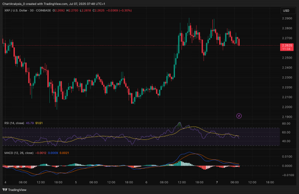 Прогноз цены XRP (XRP) на 8 июля