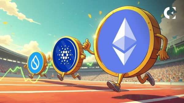 Рынок криптовалют накаляется: Ethereum, Cardano и SUI сигнализируют о неоднозначных краткосрочных перспективах