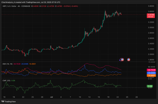 Прогноз цены XRP (XRP) на 24 июля