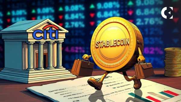 Citigroup подтверждает, что активно изучает стейблкоин, выпущенный Citi