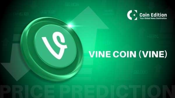 Прогноз цены Vine Coin (VINE) на 29 июля 2025 года: VINE резко поднялся выше $0,15, но восходящий клин сигнализирует об осторожности