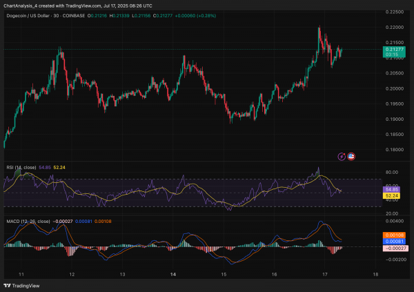 Прогноз цены Dogecoin (DOGE) на 18 июля