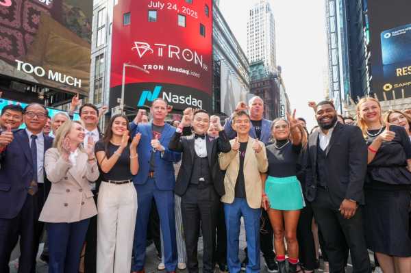 «Nasdaq — это только начало». Джастин Сан раскрыл планы проекта Tron